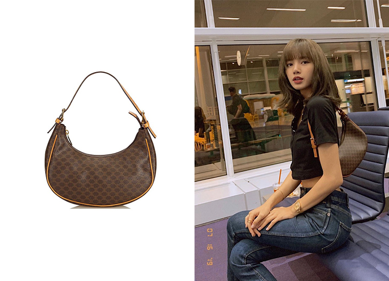 CÉLINE Vintage Macadam Shoulder Bag 7